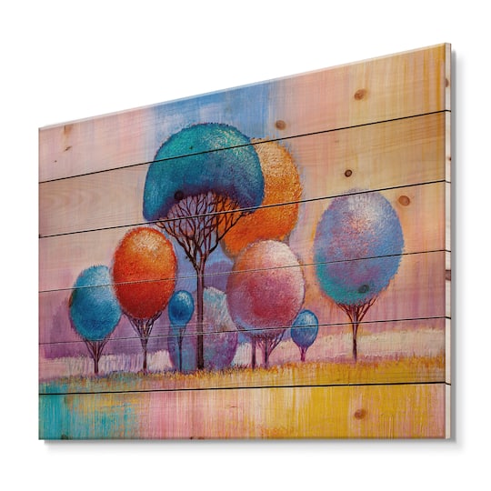 Designart - Autumn Fantasy Trees II